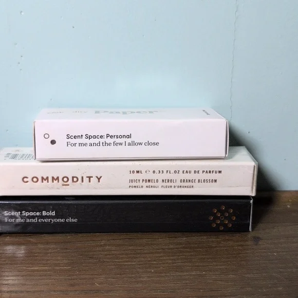 Commodity Fragrance Set Milk Book Gold Paper Nectar Moss+  Discovery Sample - Picture 6 of 6